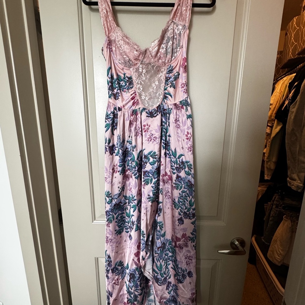 FREE PEOPLE intimates viral silk dress